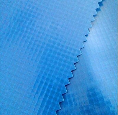 SZ-BQ High Density TPU 300D Double Sided Composite Mesh Fabric Weight: 653G Application: tents, bags, cushions 45 degree